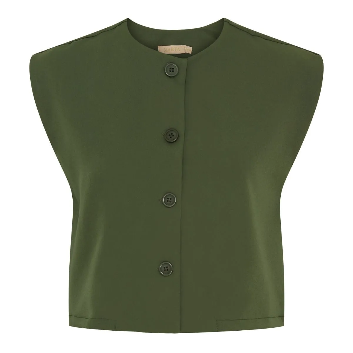 3955 Marta du cháteau Smilla Waistcoat Military