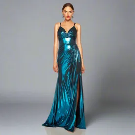 Alyce Paris ocean blue dress, size 12, NEW WITH TAGS!