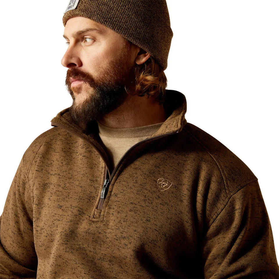 Ariat Caldwell 1/4 Zip Logo Sweater