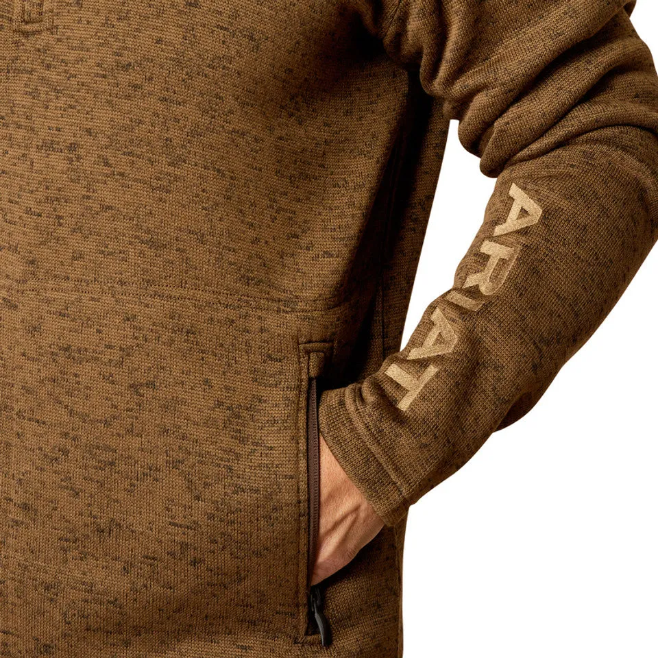 Ariat Caldwell 1/4 Zip Logo Sweater