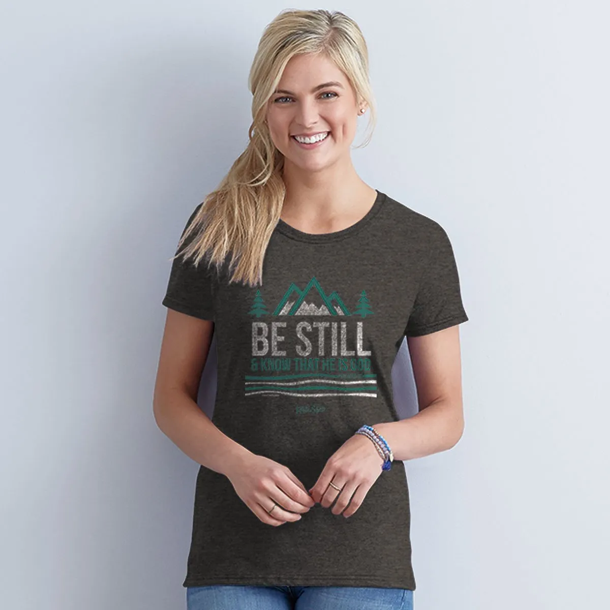 Be Still and Know Adult T-Shirt - By KERUSSO