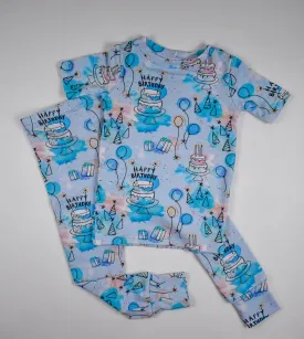 Birthday Short Sleeve Pajamas