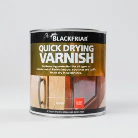 Blackfriar Quick Drying Clear Varnish Gloss Finish