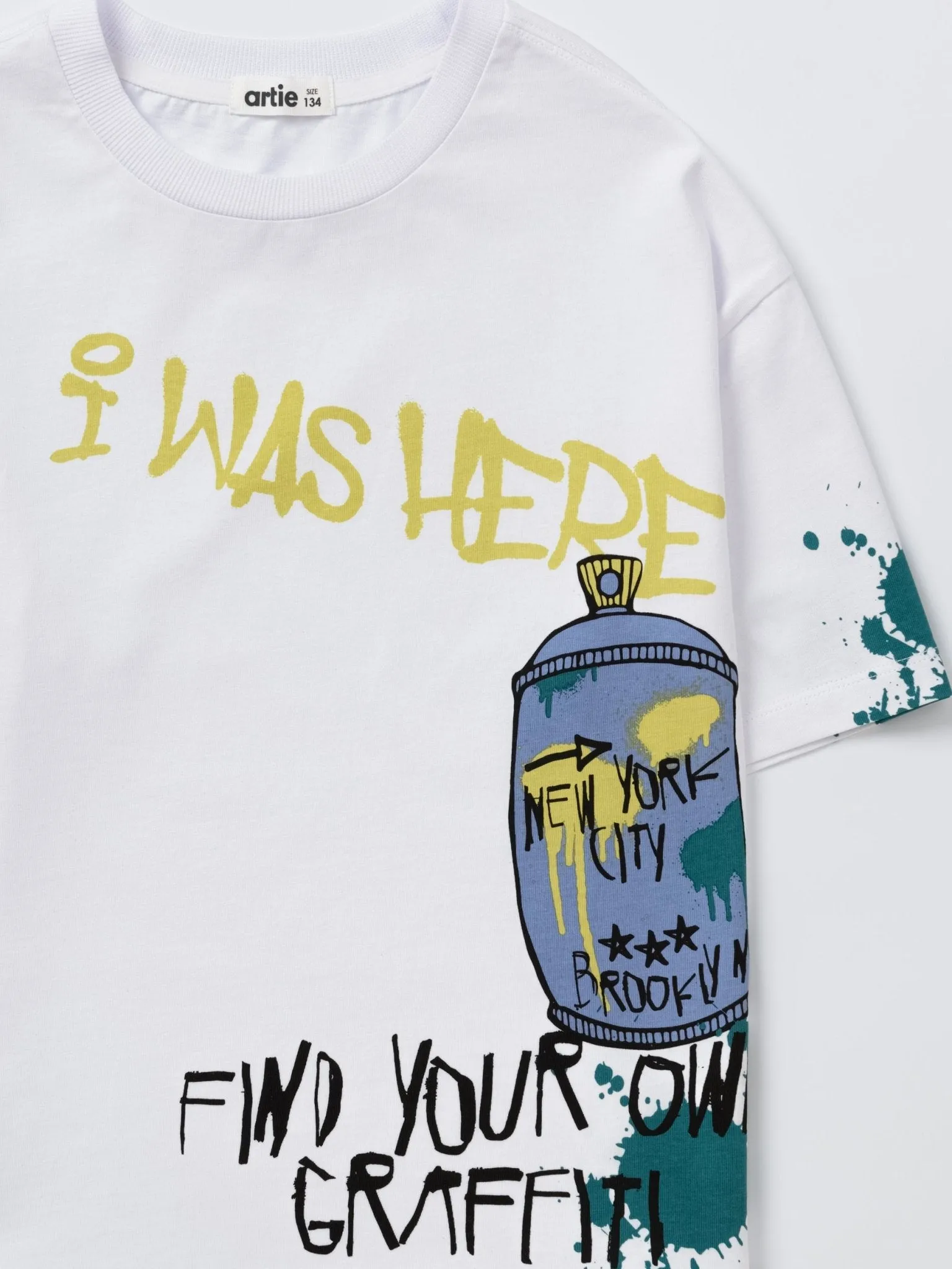 Boys Graphitti Short Sleeve T-Shirt