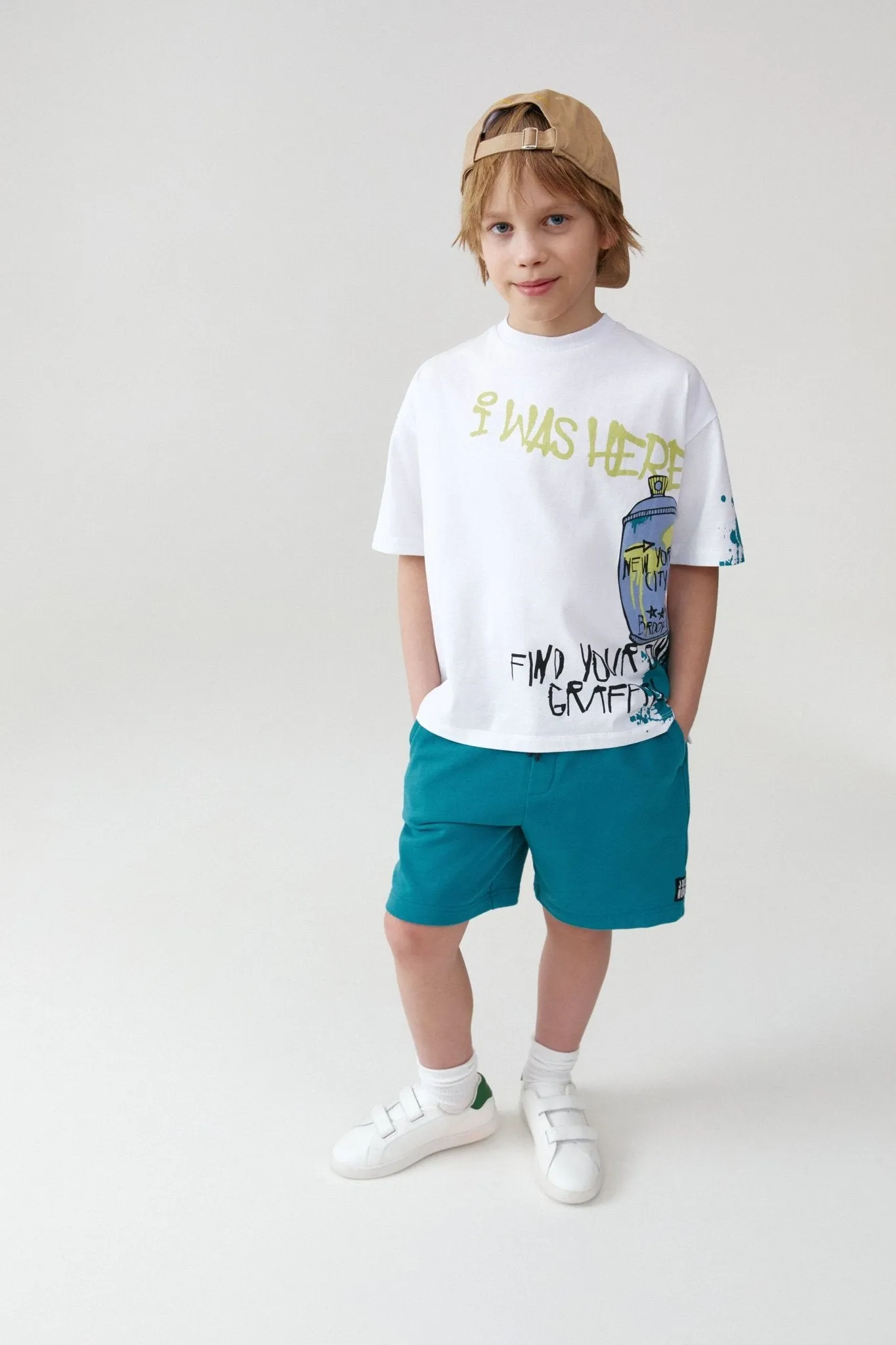 Boys Graphitti Short Sleeve T-Shirt