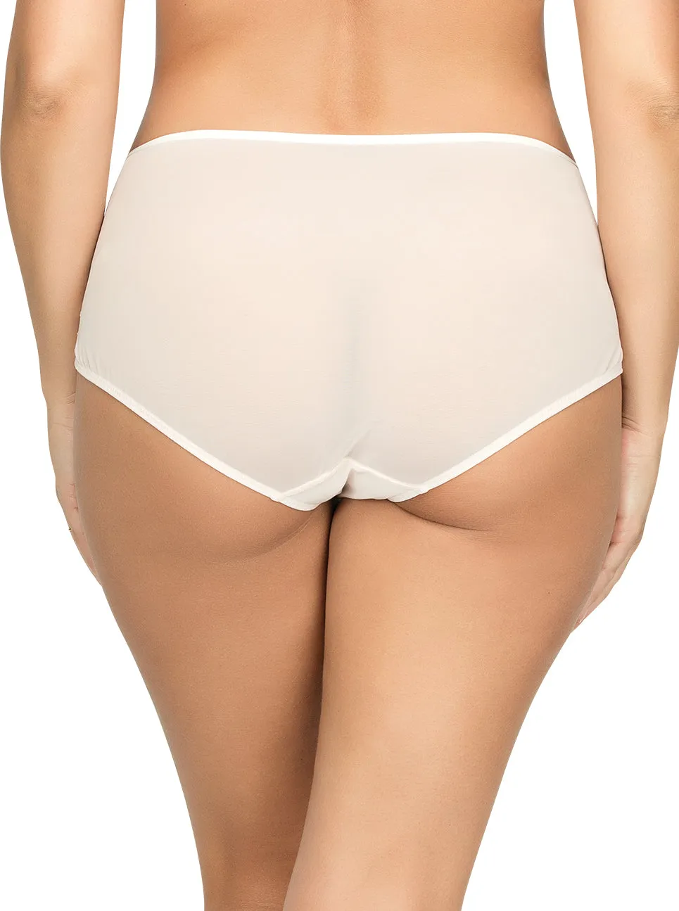 Briana High waist Brief - Petal Pink w Floral - P5675