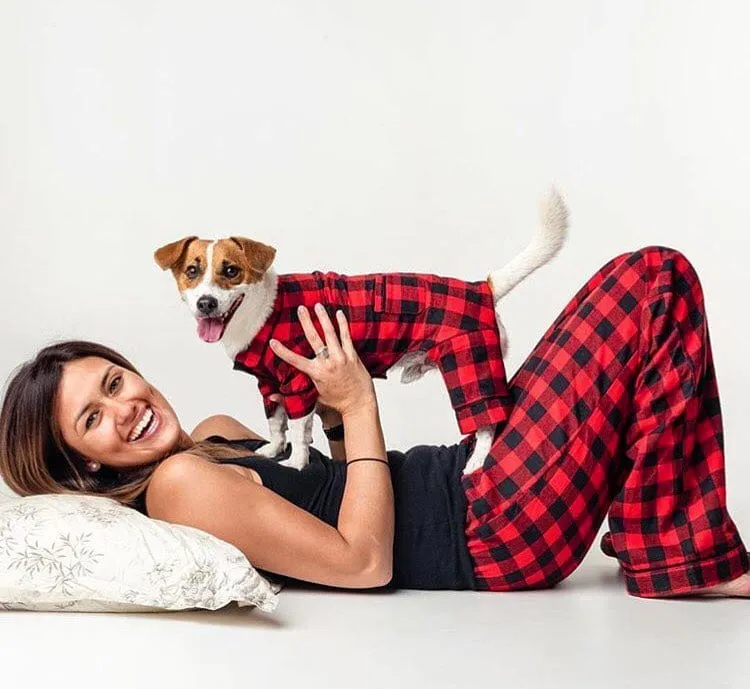 Buffalo Check Pajamas for Dogs from Fabdog