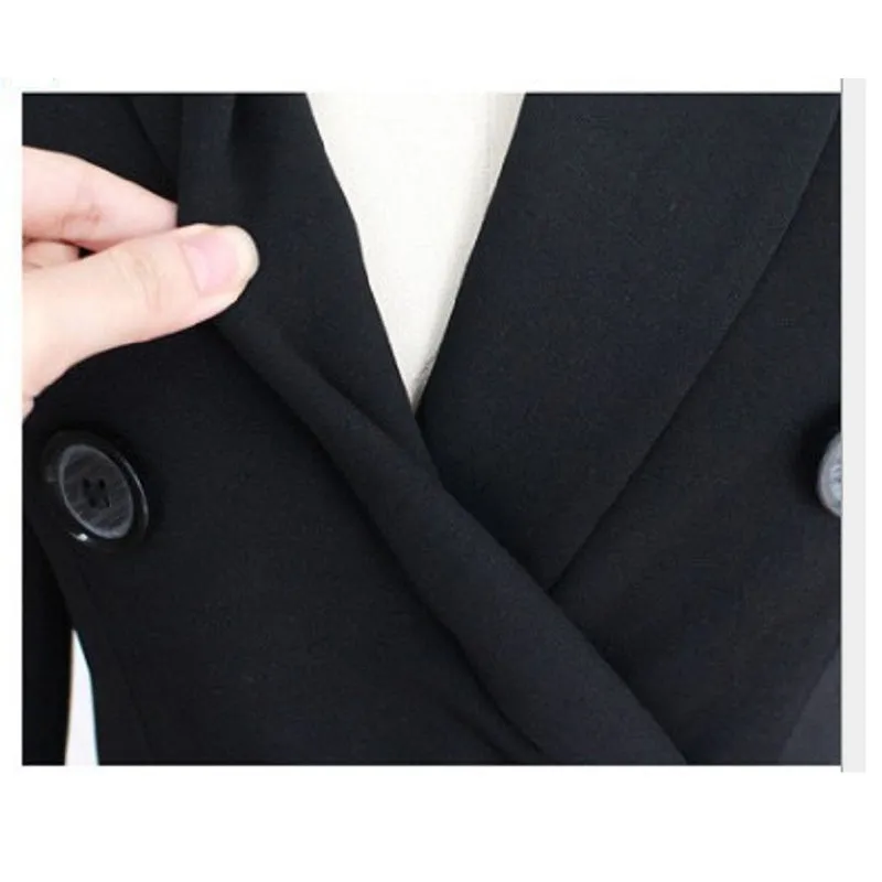Business Pencil V Neck Bodycon Suit Dress