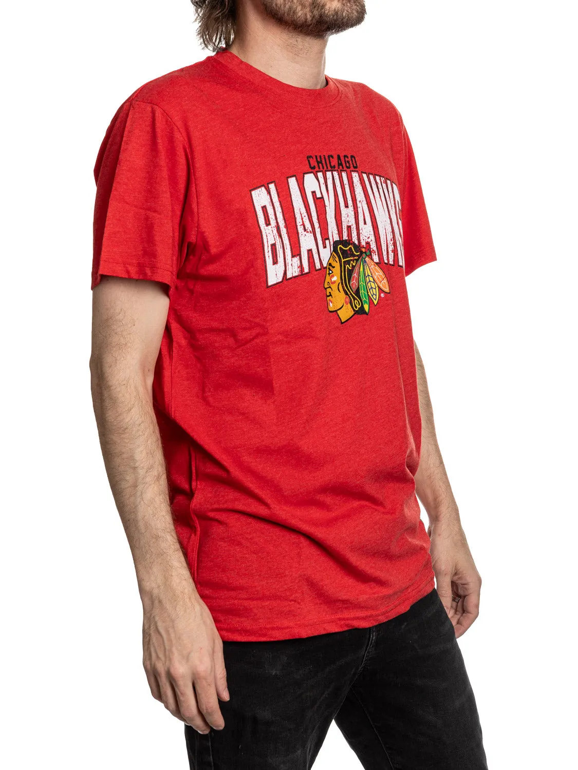 Chicago Blackhawks NHL Licensed Vintage Classic Tee