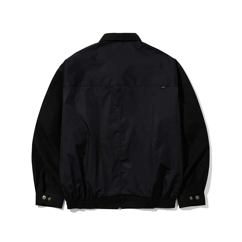 CL COLLAR NECK JACKET BLACK