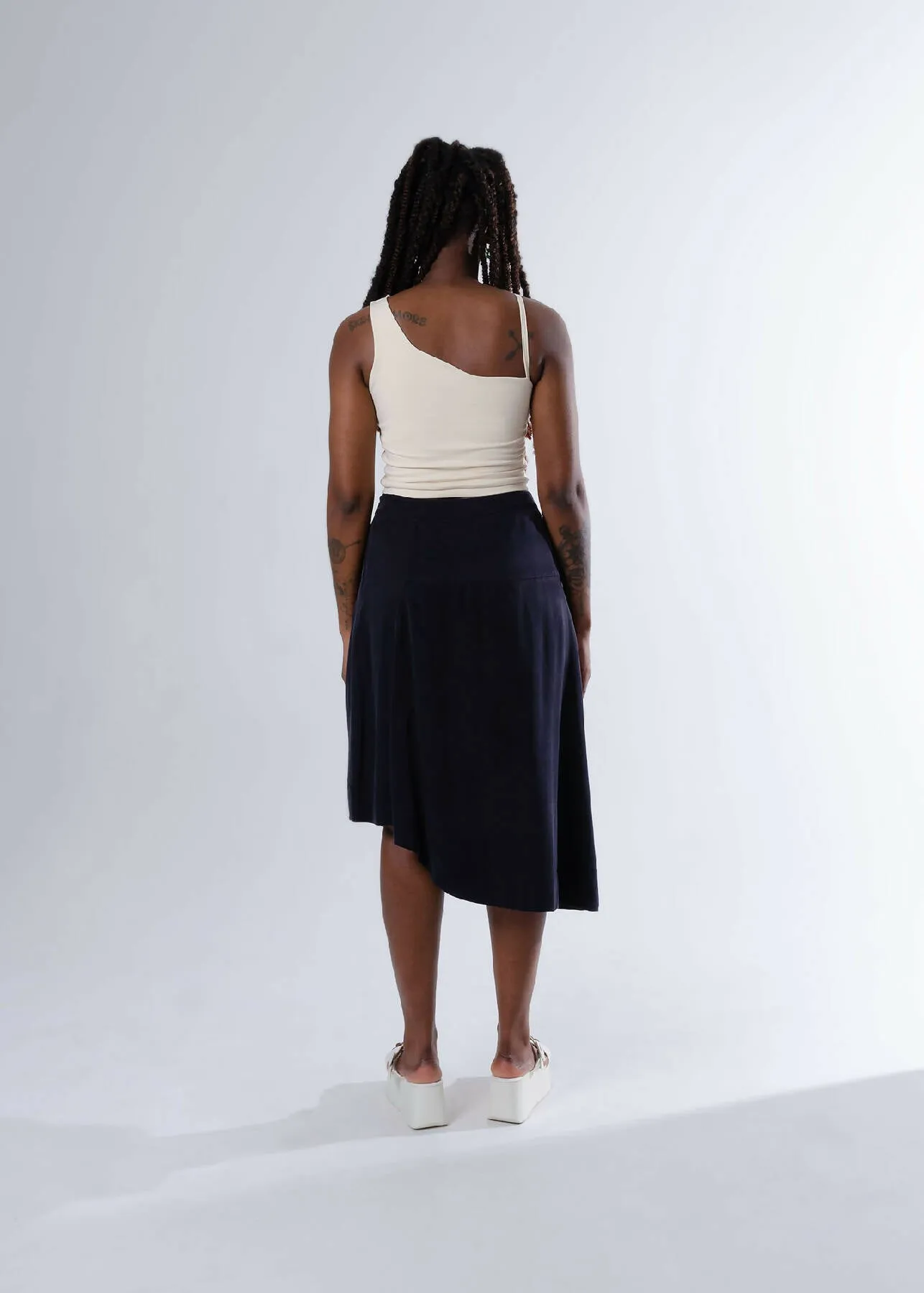 Deisy A-Line Midi Skirt