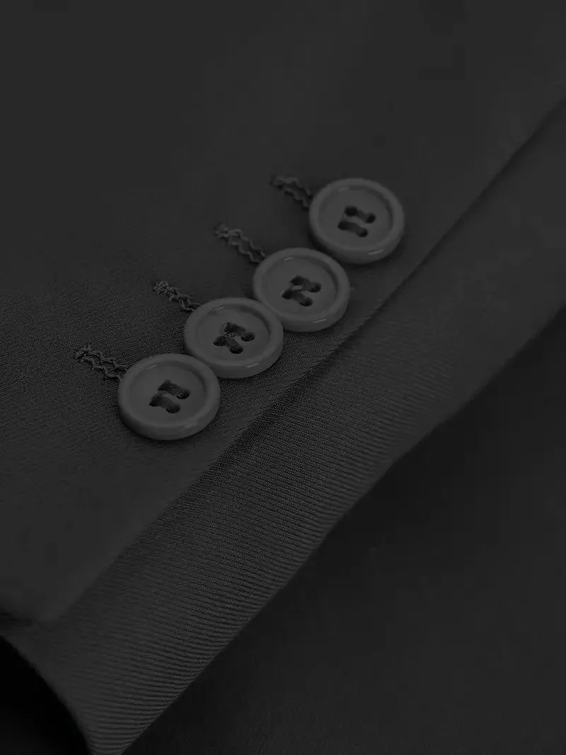 Fashion Men's Suit Flat 3 Pieces Shawl Lapel Tuxedo For Prom (Blazer vest Pants)
