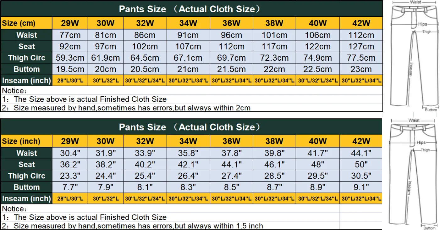 Fashion Men's Suit Pants Stripe Regular Fit Trousers