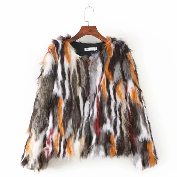 Faux Fur Winter Coat Jacket