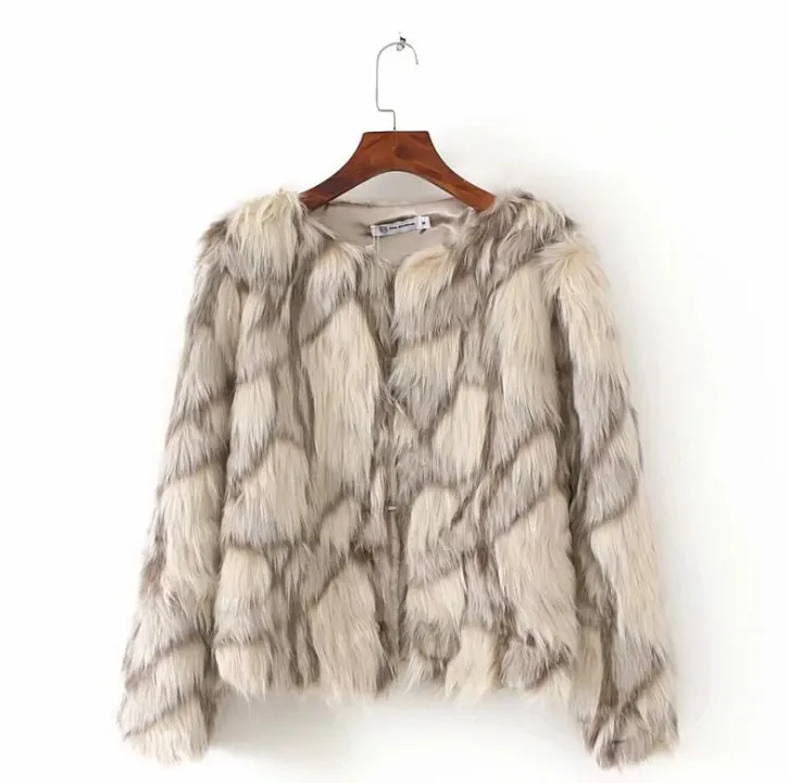 Faux Fur Winter Coat Jacket