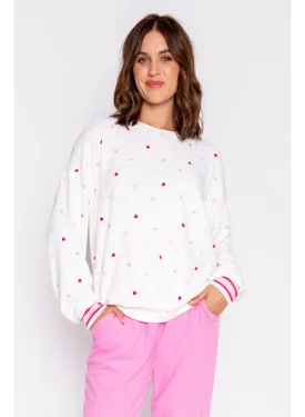 Feel Loved Long Sleeve Ivory Top