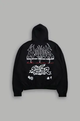 Final Boss "Chambers" Zip Hoodie in Black