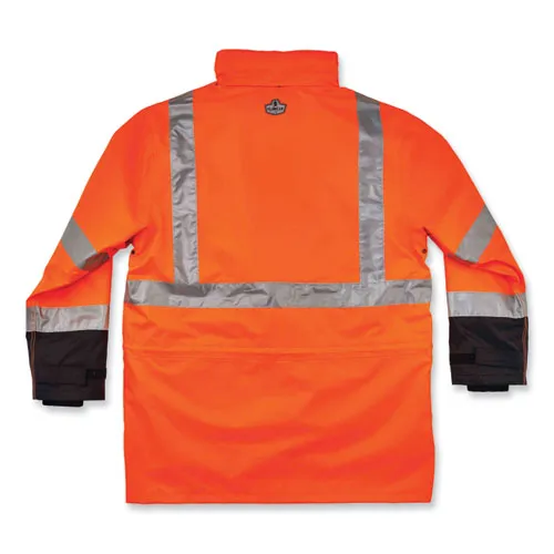 Glowear 8388 Class 3/2 Hi-vis Thermal Jacket Kit, Small, Orange, Ships In 1-3 Business Days