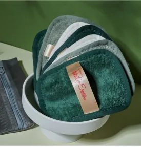 Green 7-Day MakeUp Eraser Set