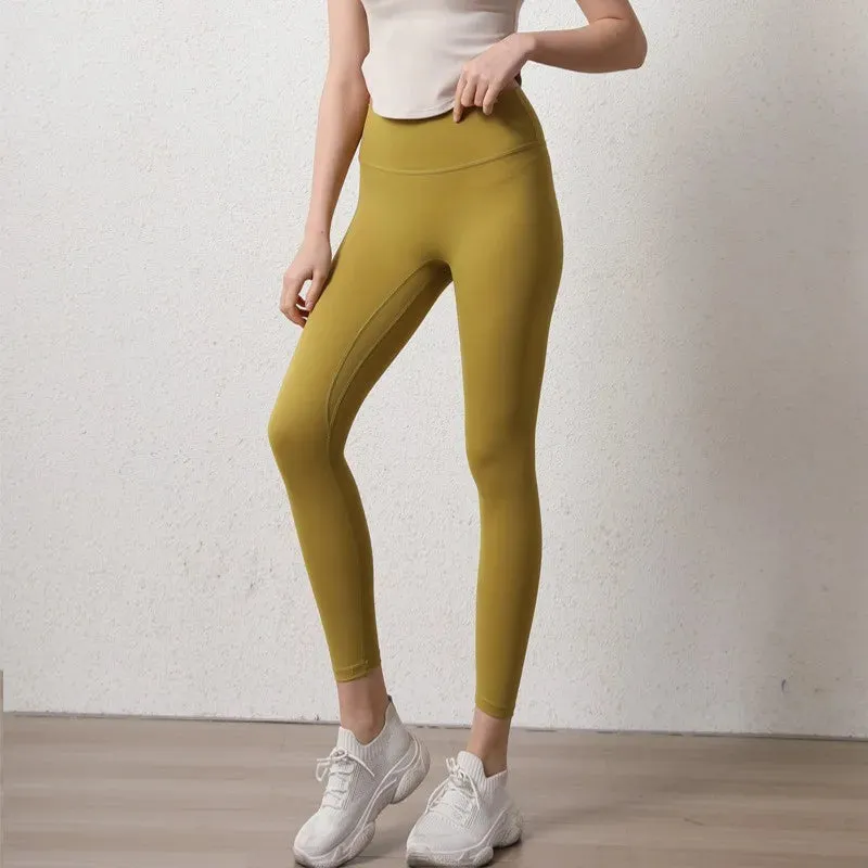 High-End Yoga Pants Women Fitness Leggings Breathable Tights