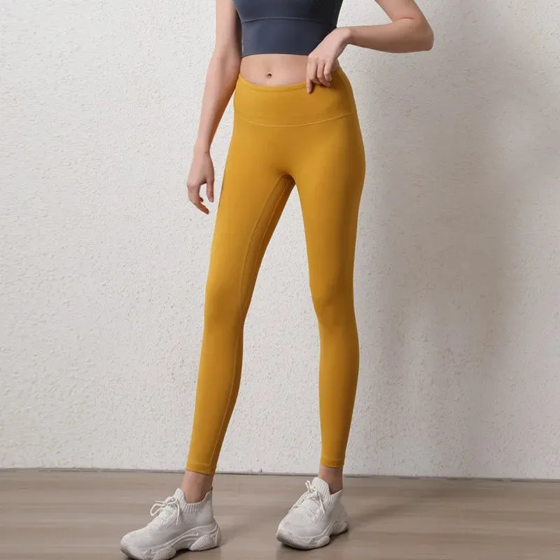 High-End Yoga Pants Women Fitness Leggings Breathable Tights