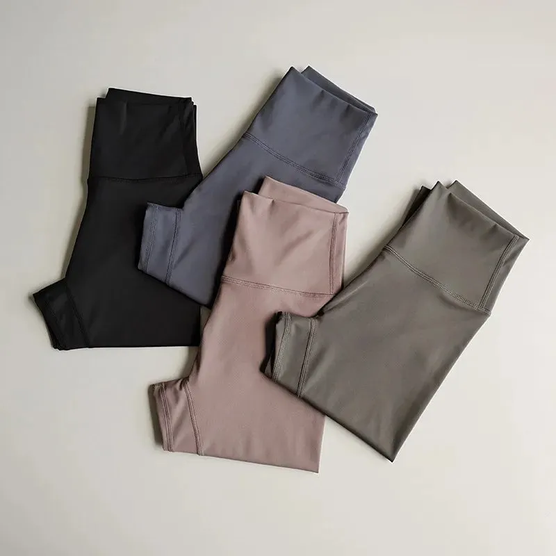High-End Yoga Pants Women Fitness Leggings Breathable Tights