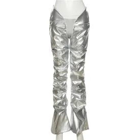 Hipster Fashion  Low Waist  Casual Bottoms