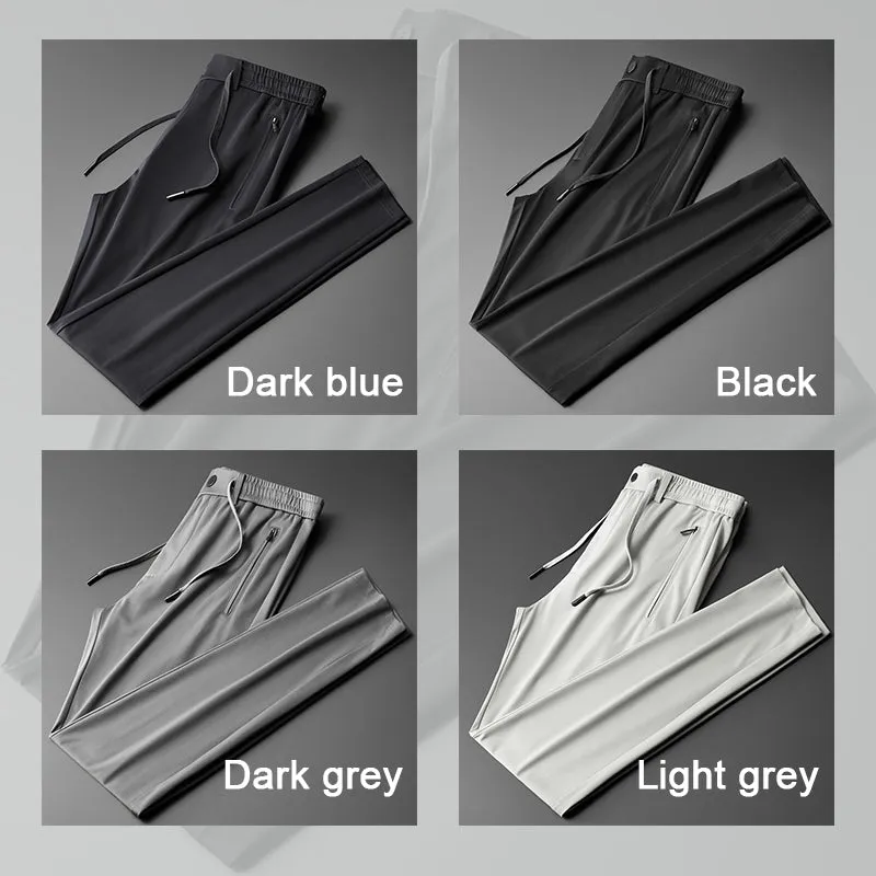 Ice Silk Sports Casual Pants