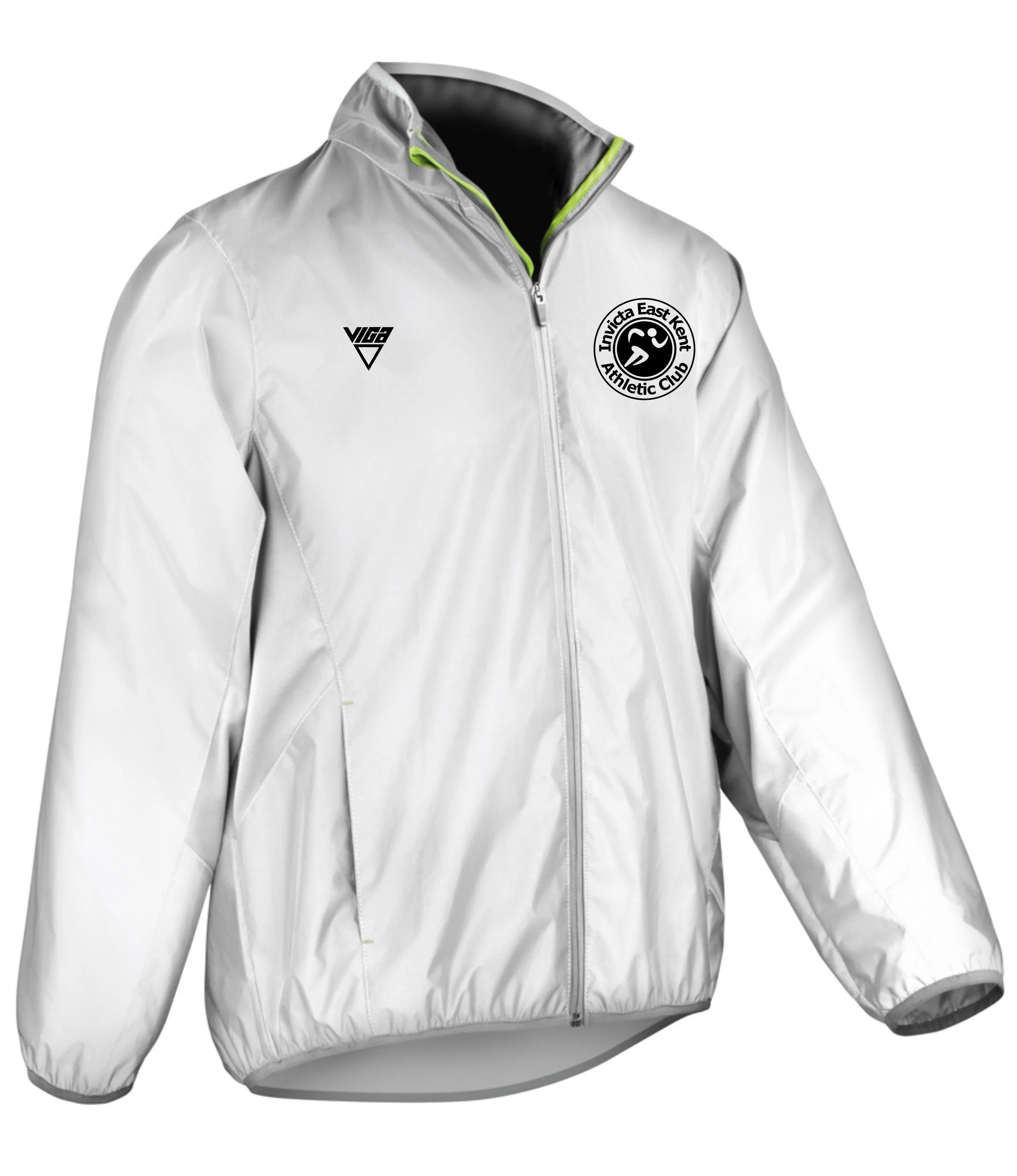 Invicta East Kent AC Full Reflective Jacket