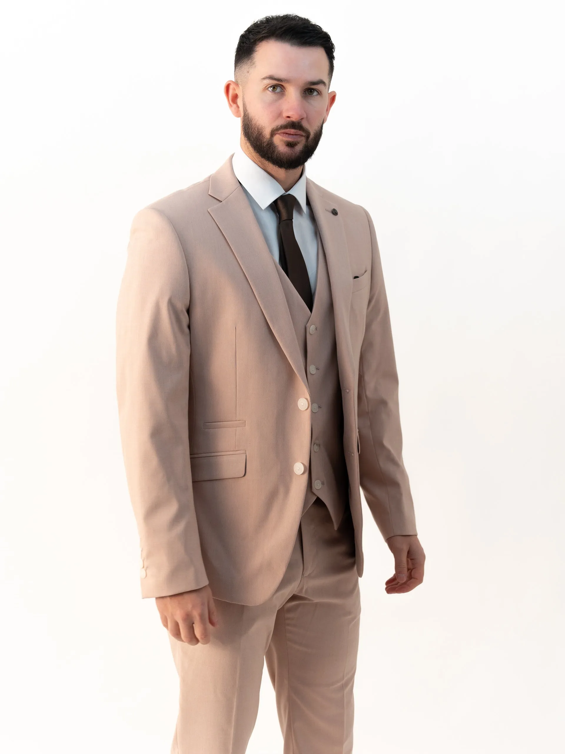 Jasper Rose Double Breasted Three Piece Suit
