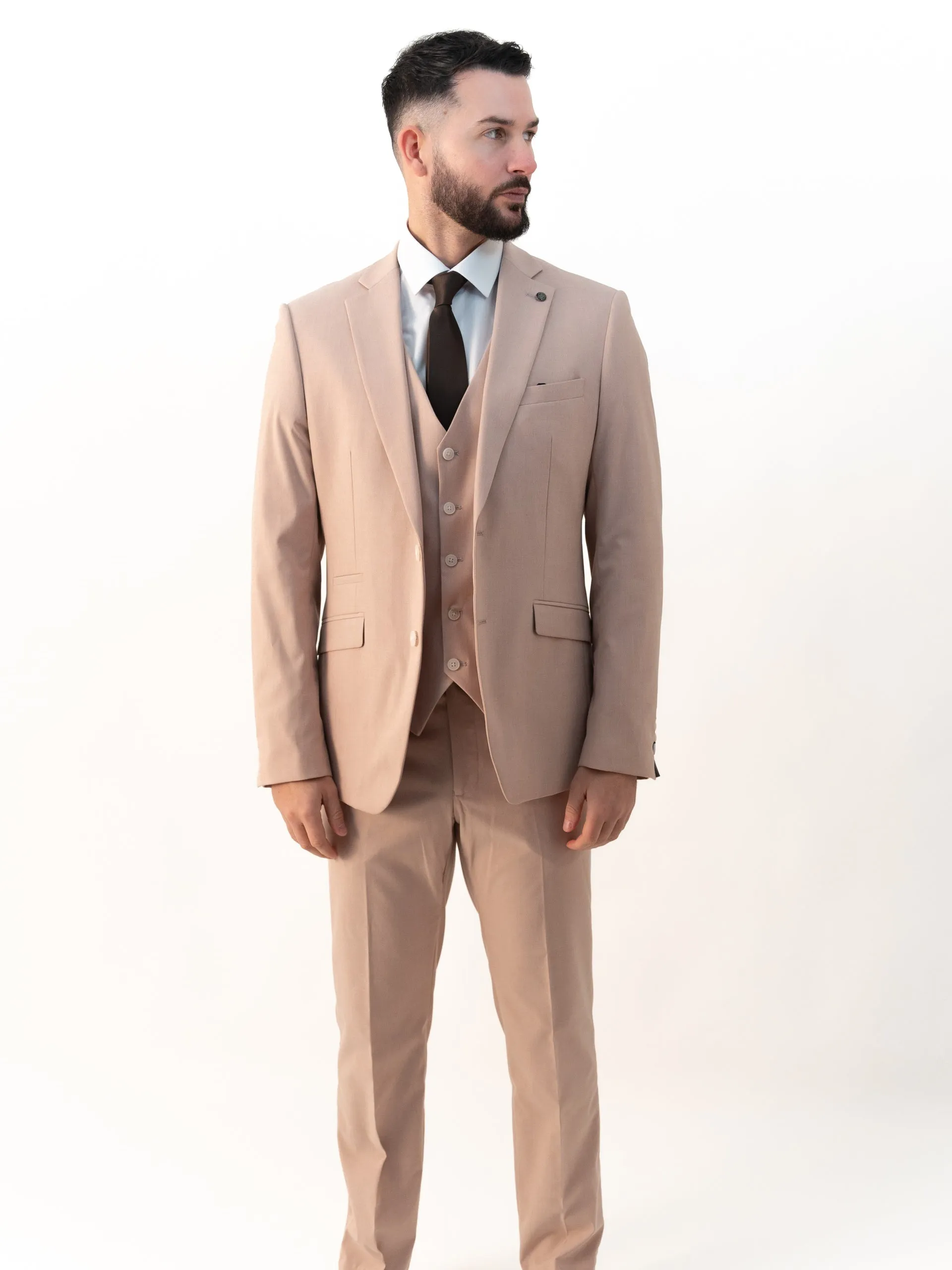 Jasper Rose Double Breasted Three Piece Suit