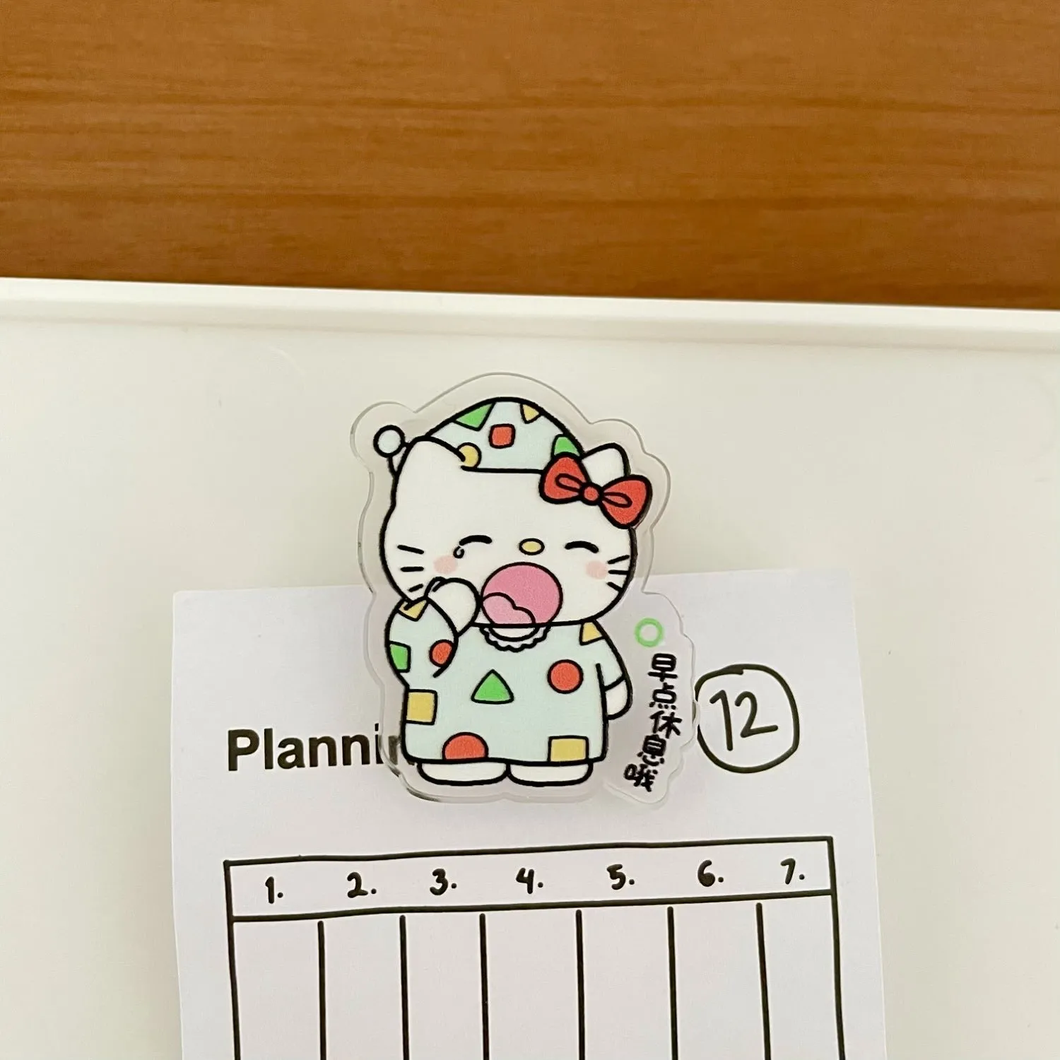 Kawaii Pajamas Design Paper Clip