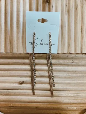 Kenze Drop Two Side Earrings