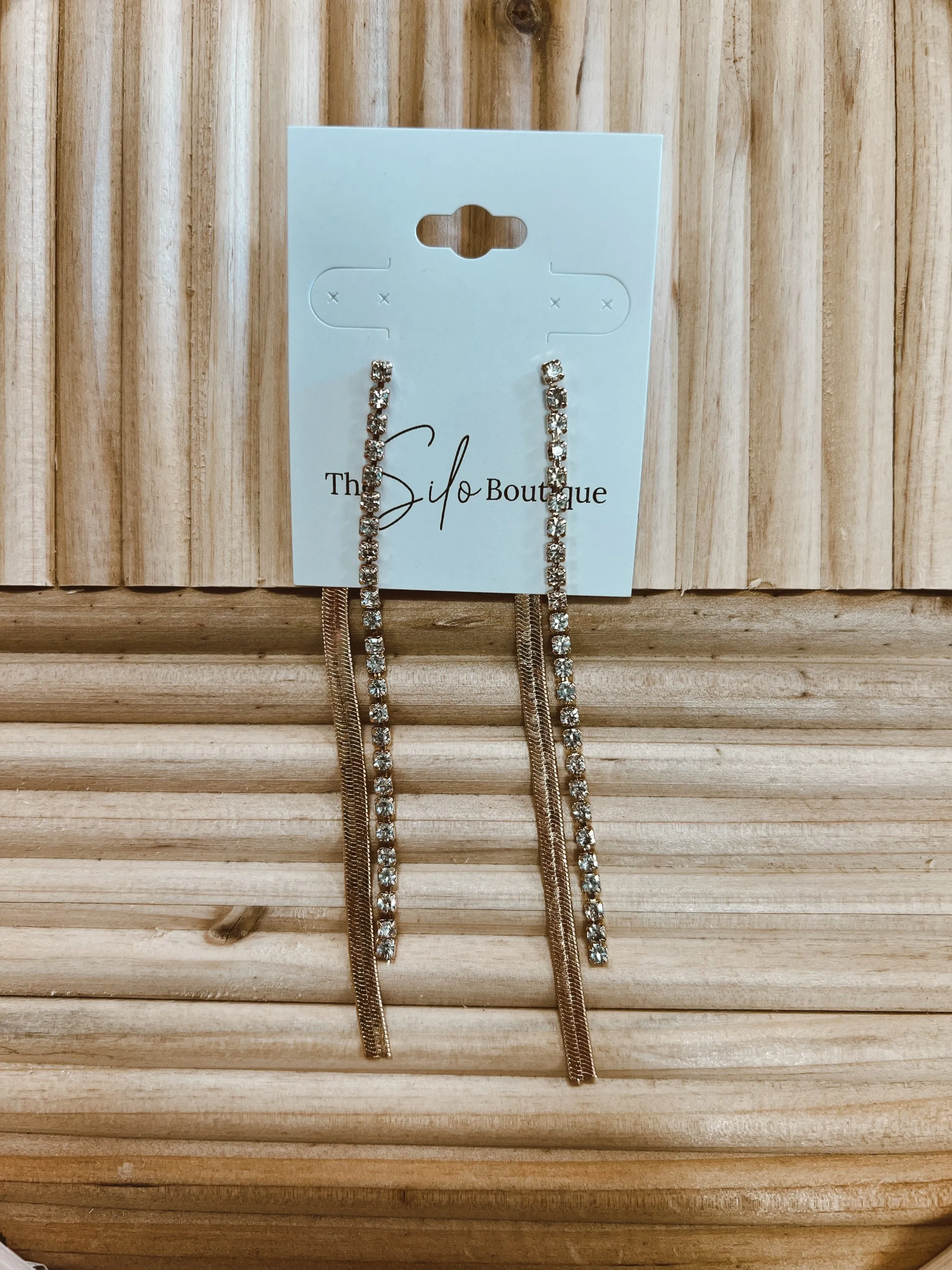 Kenze Drop Two Side Earrings
