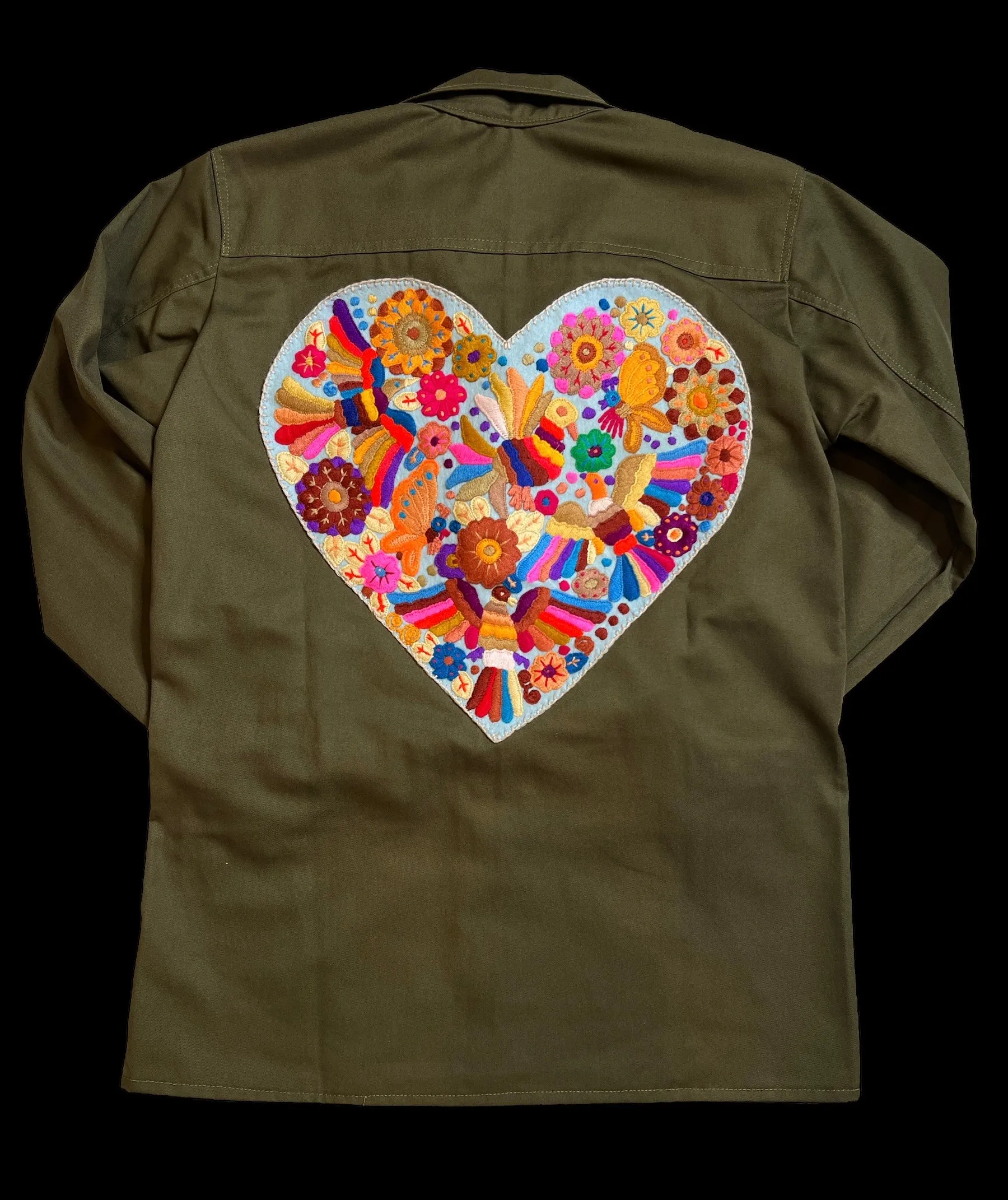 Light Blue Heart Jacket (S/M)