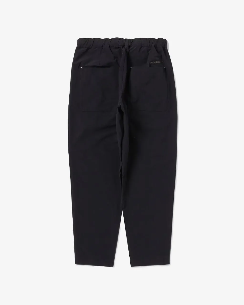 Light W Cloth Pants Black