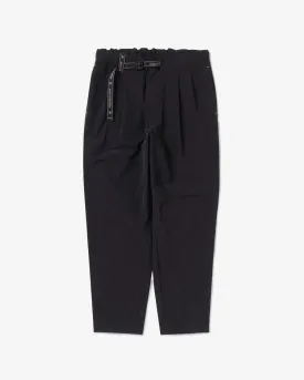 Light W Cloth Pants Black