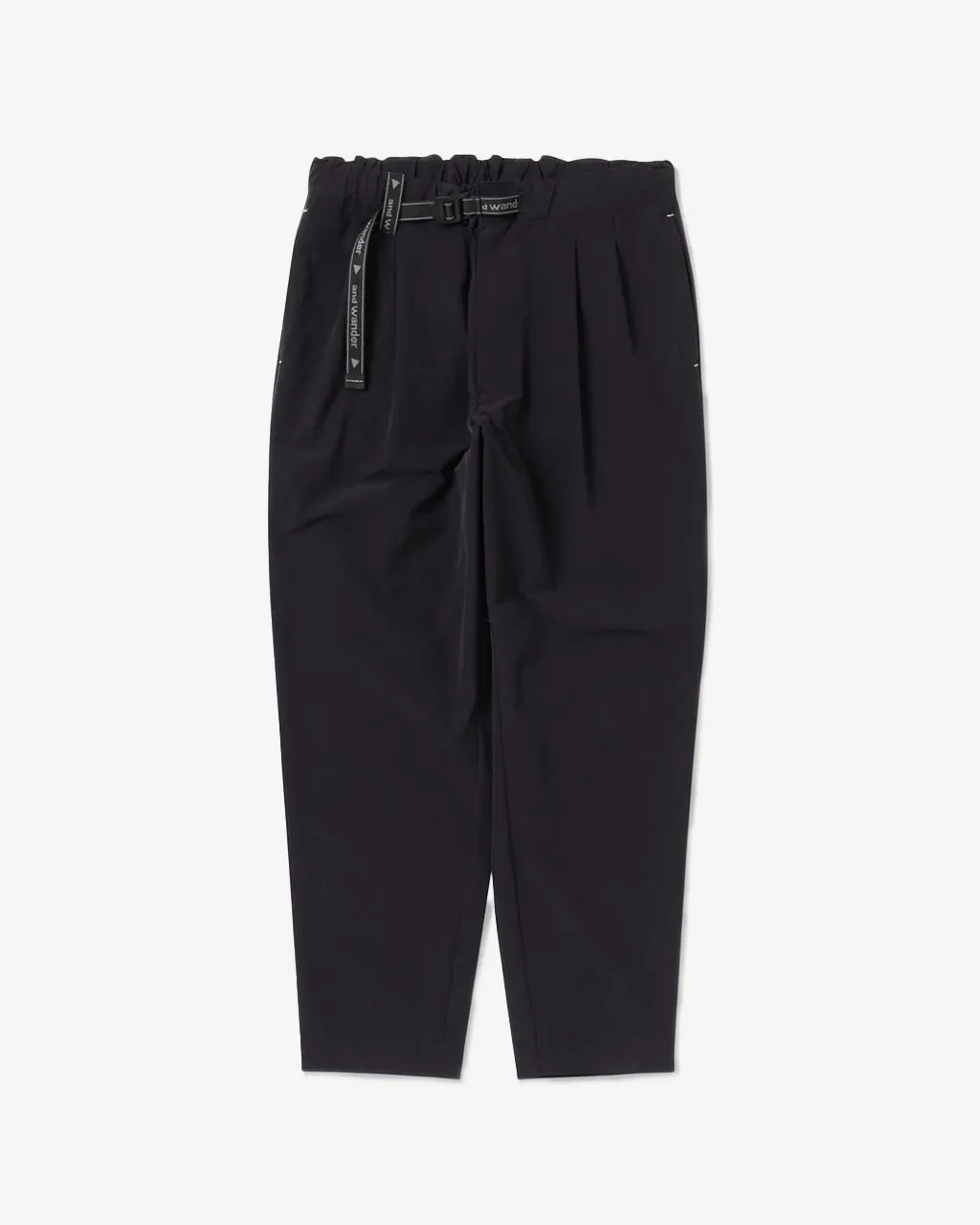 Light W Cloth Pants Black