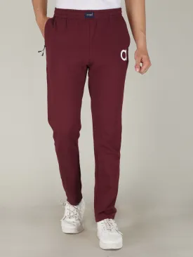 Maroon Pure Cotton Hosiery Pajamas for Men