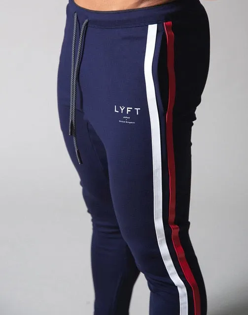 Men Pants Fitness Casual Elastic Pants men Bodybuilding Clothing Casual Navy Military Sweatpants Joggers Pants