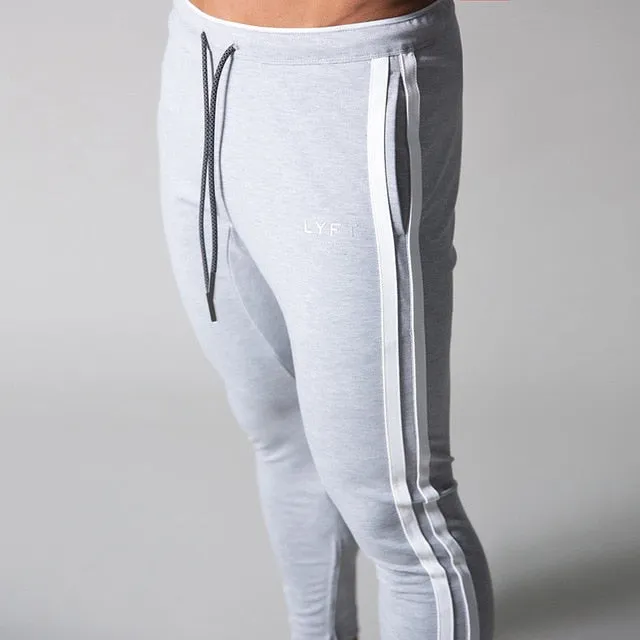 Men Pants Fitness Casual Elastic Pants men Bodybuilding Clothing Casual Navy Military Sweatpants Joggers Pants