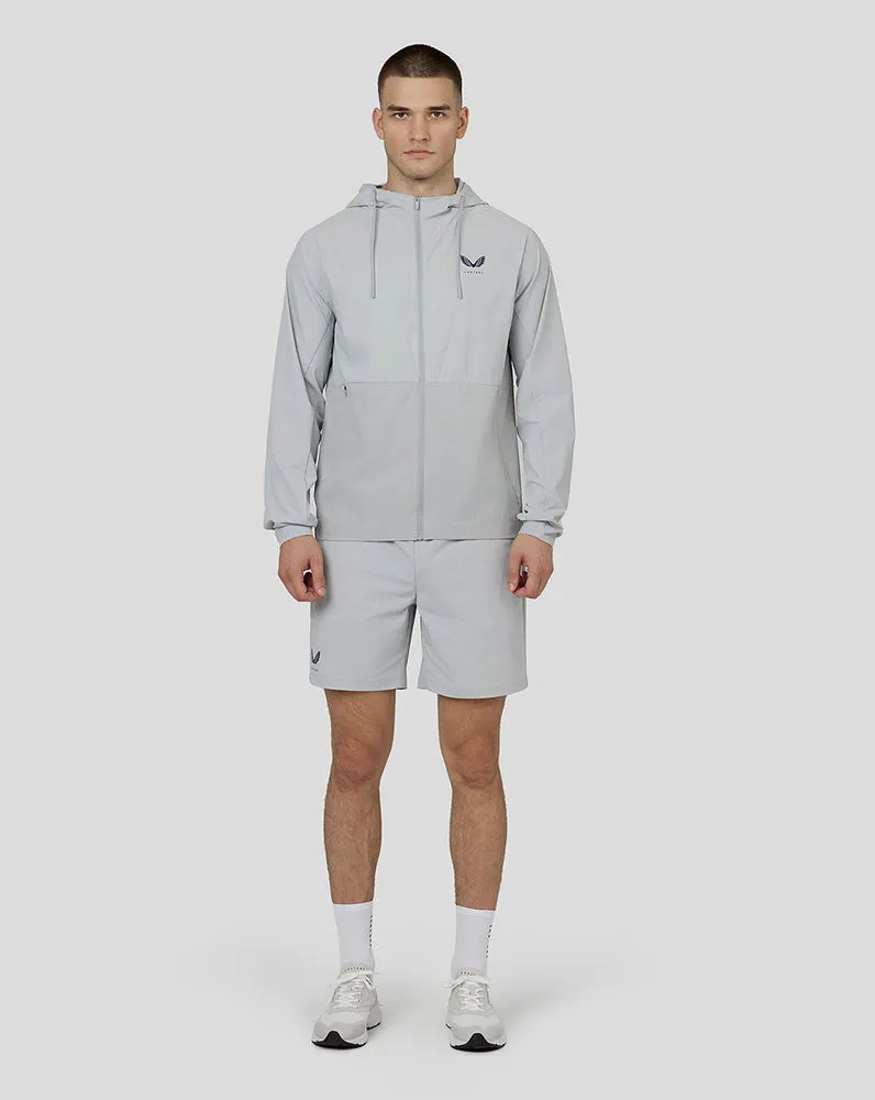 Men's Active Lightweight Woven Jacket - Light Steel