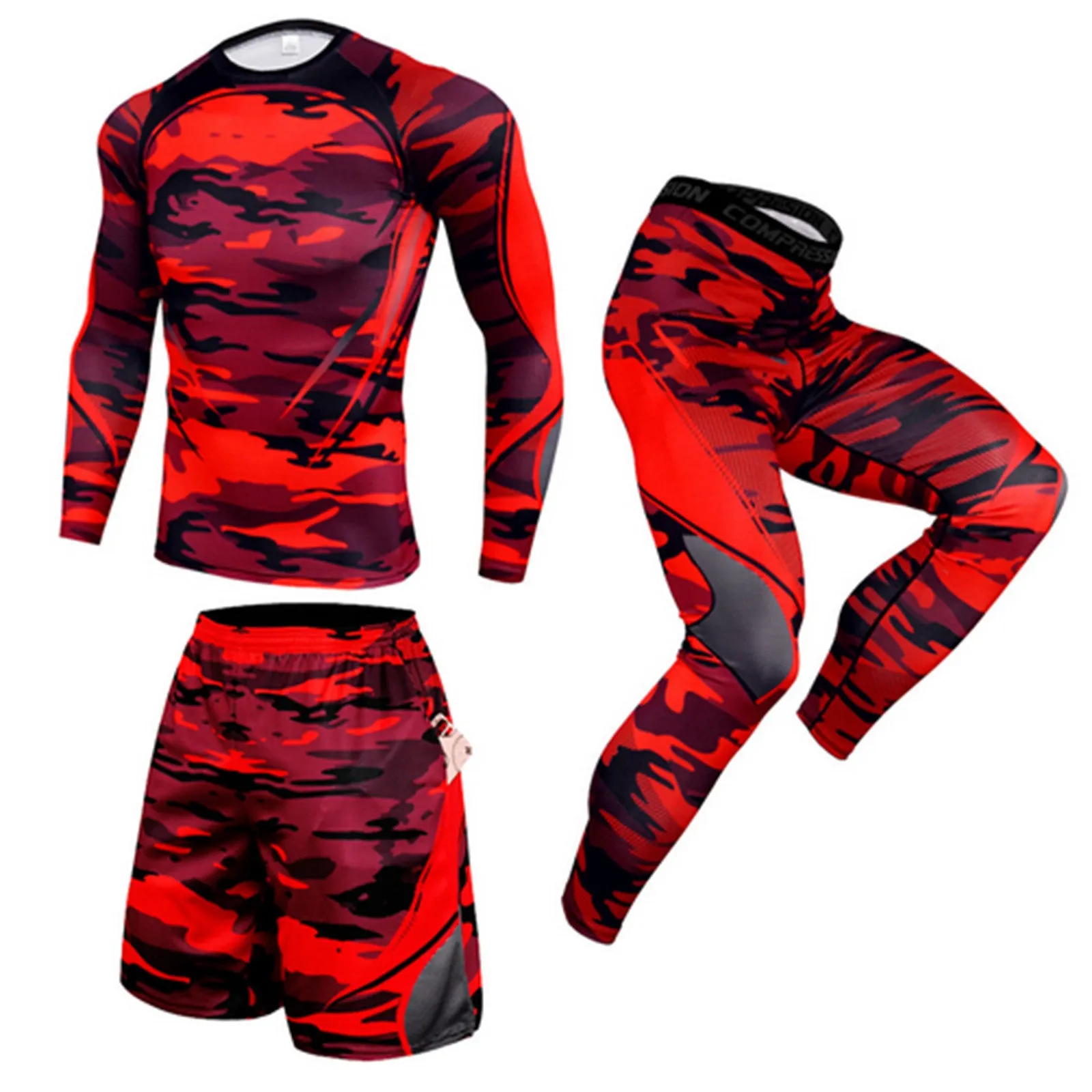 Men's Leisure Sports Fitness Cycling Clothing  Quick-drying