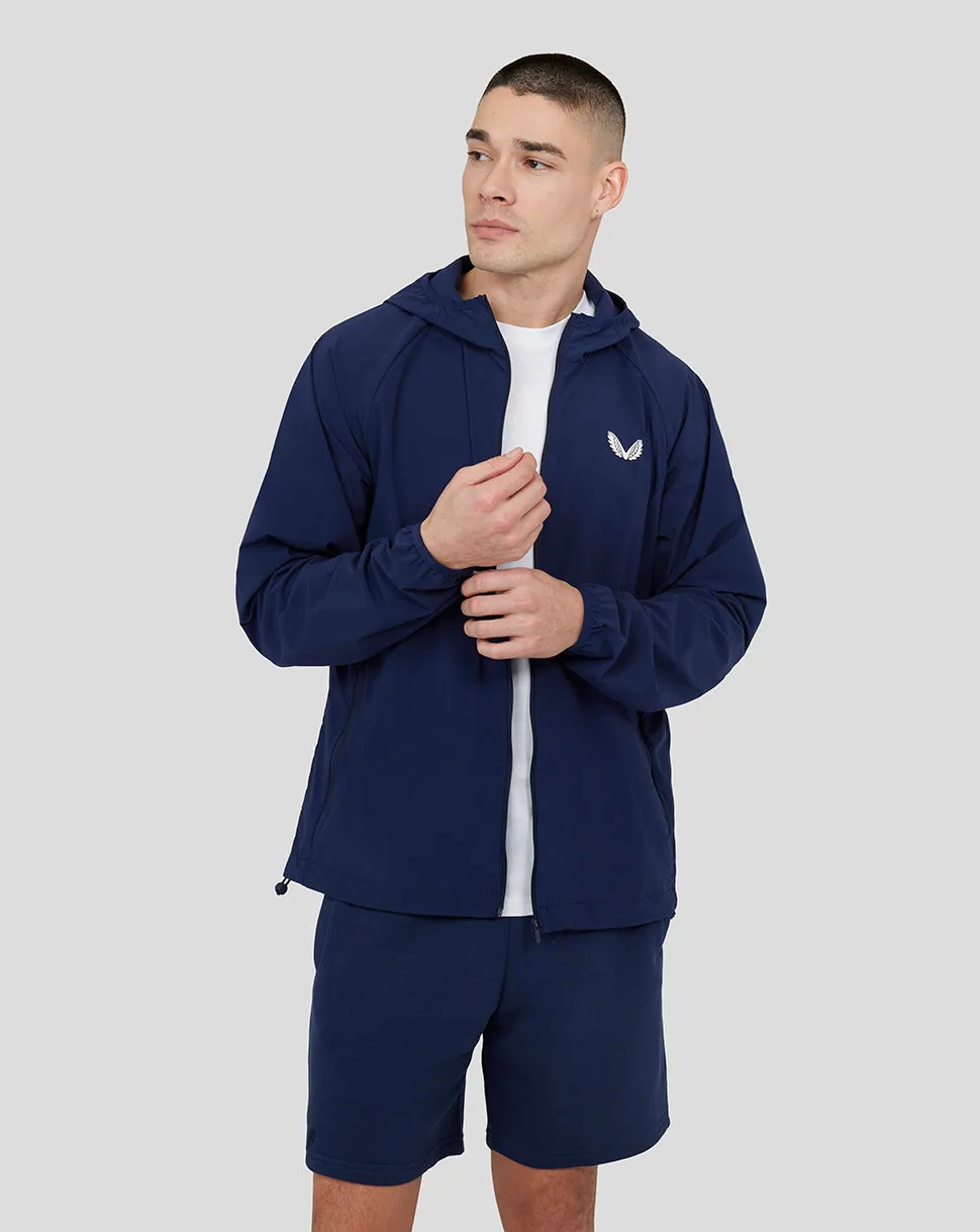 Men's Navy Cobalt Capsule Flyweight Jacket - Lightweight Sports Jacket for Active Days