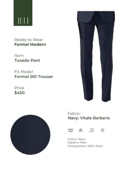 Modern | Formal RTW Tuxedo Pant