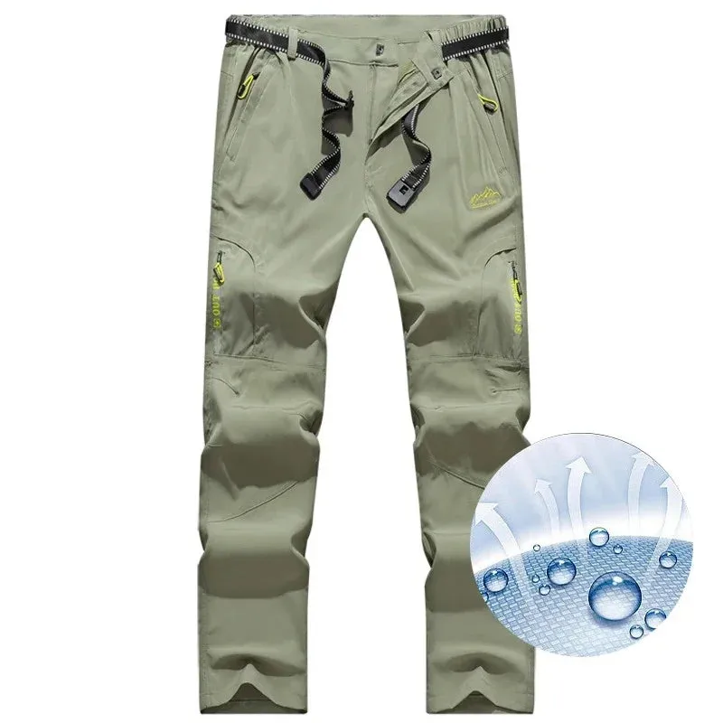 OB GYM Outdoor Ice Silk Quick Drying Pants