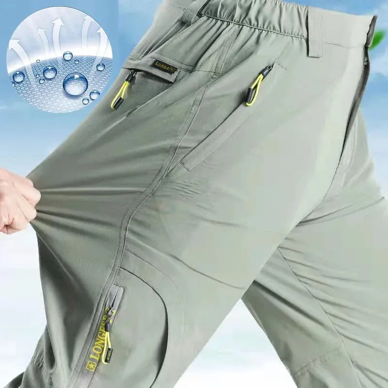 OB GYM Outdoor Ice Silk Quick Drying Pants