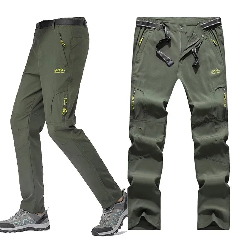 OB GYM Outdoor Ice Silk Quick Drying Pants