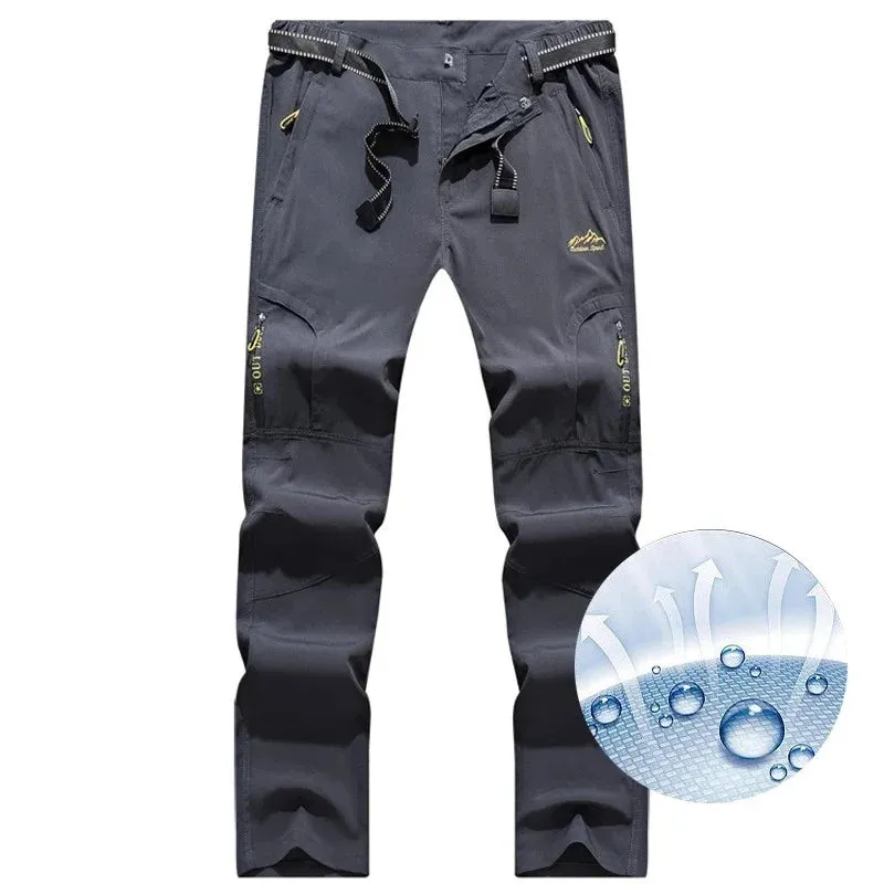 OB GYM Outdoor Ice Silk Quick Drying Pants