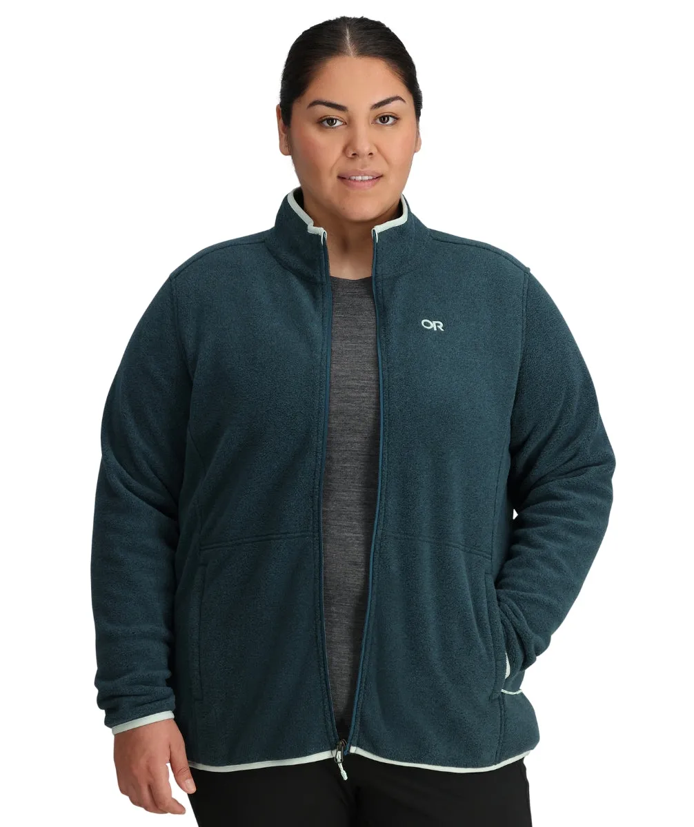 Outdoor Research Polartec 200 Women's Plus Size Fleece Jacket Habour Sizes 1X-2X
